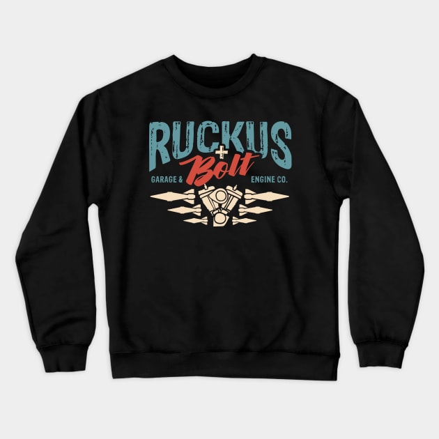 Ruckus Paladins Champion Logo Crewneck Sweatshirt by dcmjs